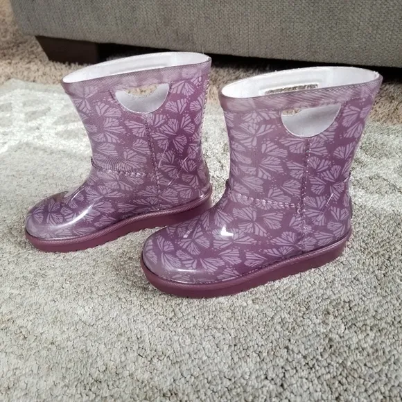 UGG Rain Boots Rahjee Butterflies