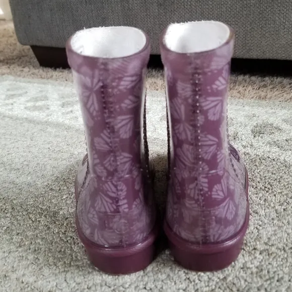 UGG Rain Boots Rahjee Butterflies
