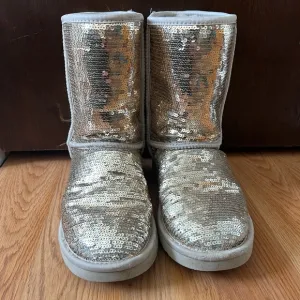 UGG sequin short boots