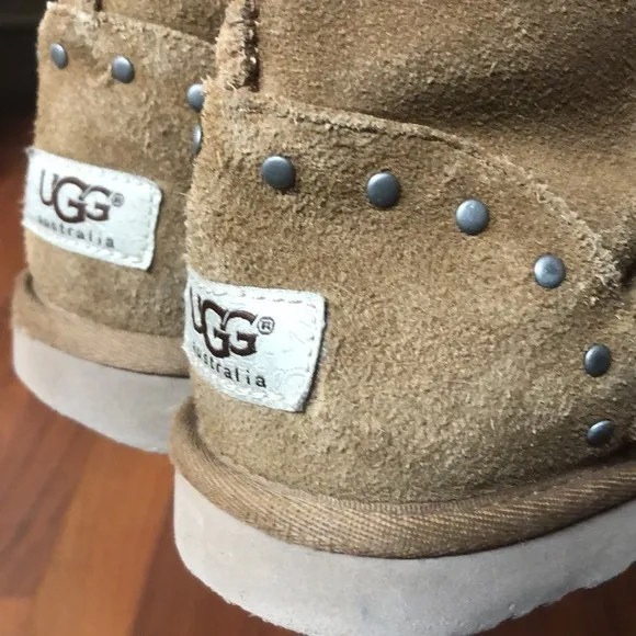 UGG Star Studded Short Sheepskin Kids Boots