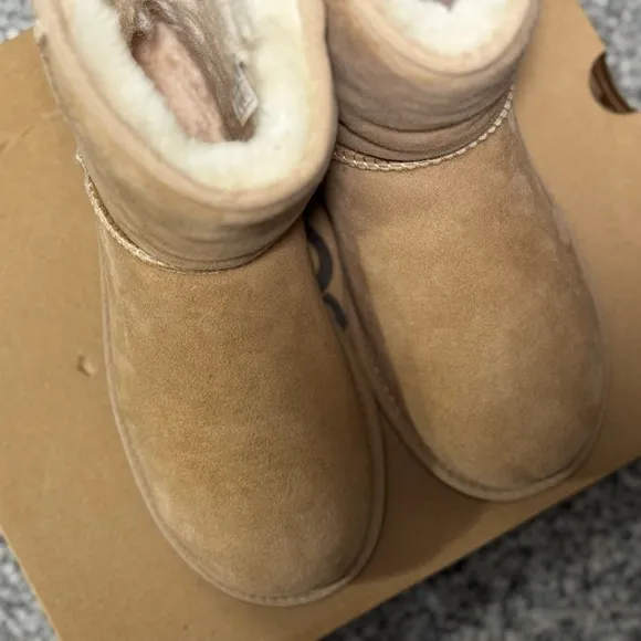 UGG Tan Sheepskin Boots