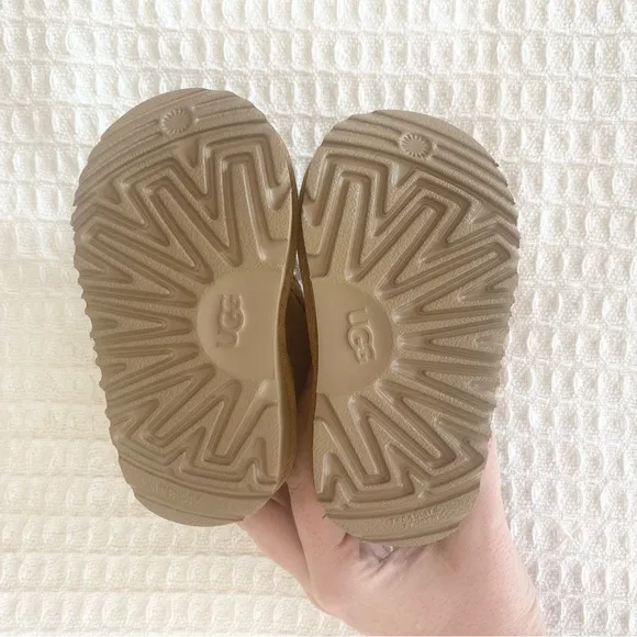UGG Tan Suede Baby Boots