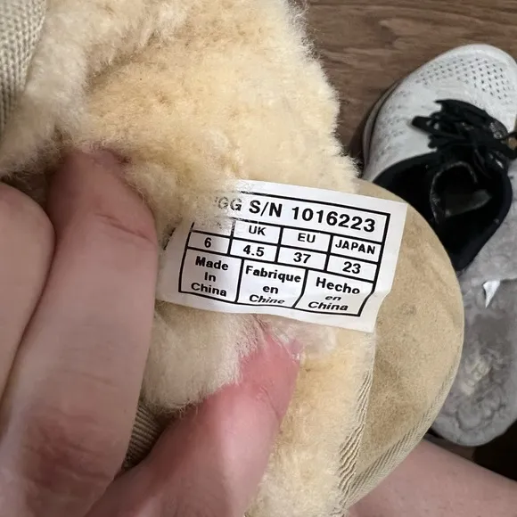 UGG Tan Suede Shearling Boots