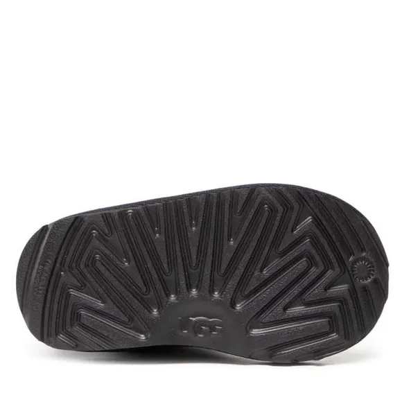 UGG Toddlers Bailey Zip Short Boots Black Size 6C