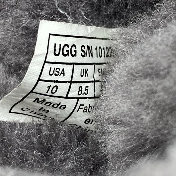 Ugg Women’s Capra Green Knit Shearling Lined Winter Boots Size US 10