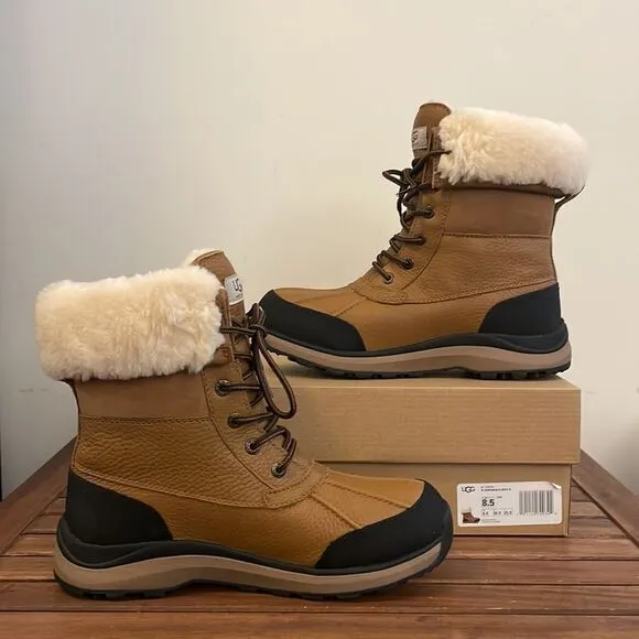 UGG Adirondack III Boots Chestnut USA Women Size 6/UK 4/EU 37
