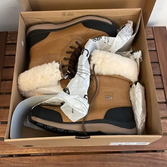 UGG Adirondack III Boots Chestnut USA Women Size 6/UK 4/EU 37
