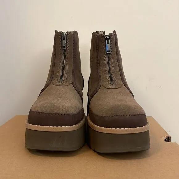UGG Cityfunc Zip Hickory Boots USA Women 10/UK 8/EU 41