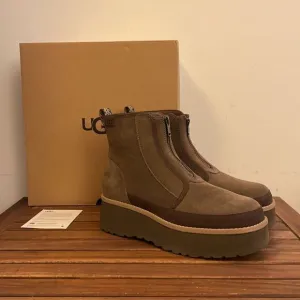UGG Cityfunc Zip Hickory Boots USA Women 10/UK 8/EU 41