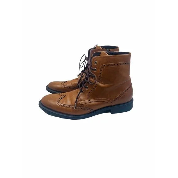 Unlisted by Kenneth Cole Blind-Sided Mens Chukka Boots Brown Sz 12M