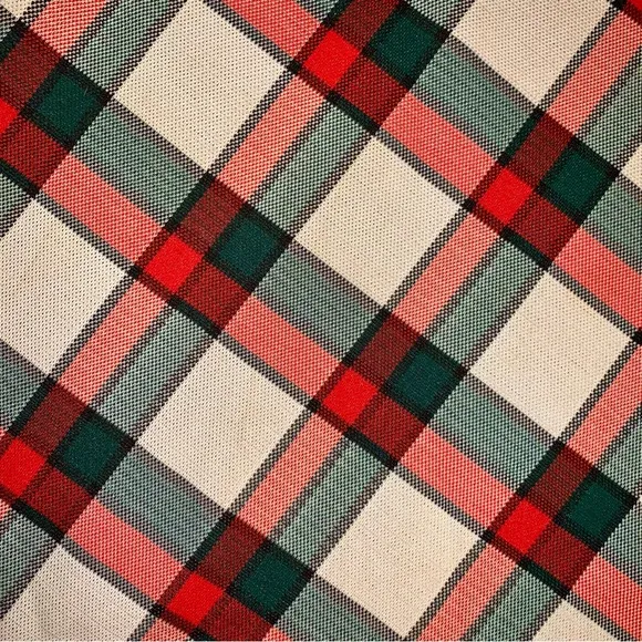 v i n t a g e :: Mod Preppy Plaid Thick Maxi Skirt Classy Tartan