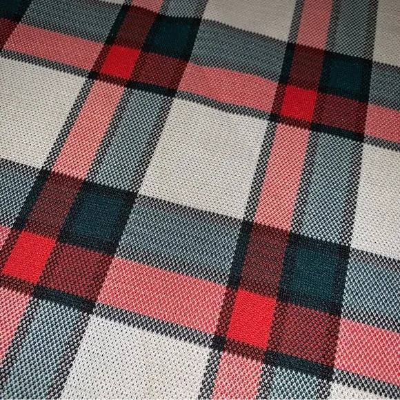v i n t a g e :: Mod Preppy Plaid Thick Maxi Skirt Classy Tartan