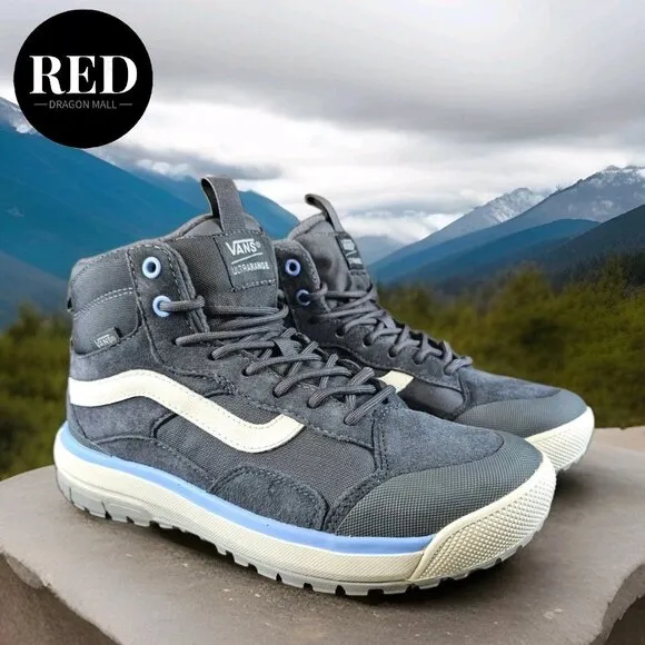 Vans UltraRange EXO Hi MTE-1 Asphalt Grey Blue Boots - Men's 8 Women's 9.5