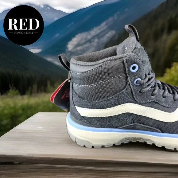 Vans UltraRange EXO Hi MTE-1 Asphalt Grey Blue Boots - Men's 8 Women's 9.5