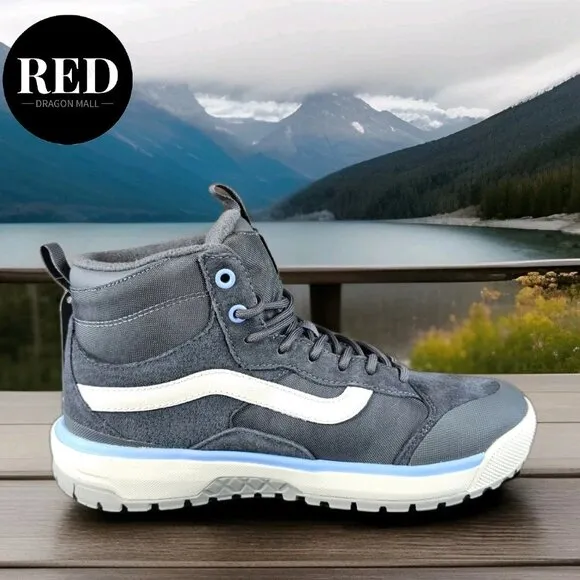 Vans UltraRange EXO Hi MTE-1 Asphalt Grey Blue Boots - Men's 8 Women's 9.5