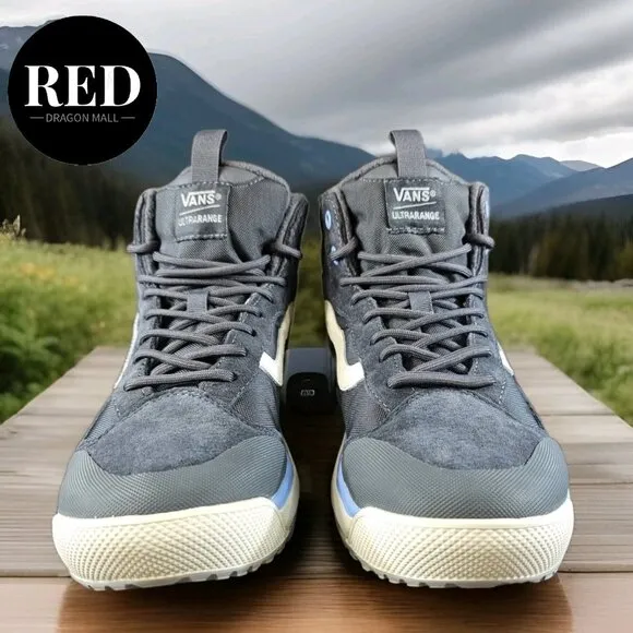 Vans UltraRange EXO Hi MTE-1 Asphalt Grey Blue Boots - Men's 8 Women's 9.5