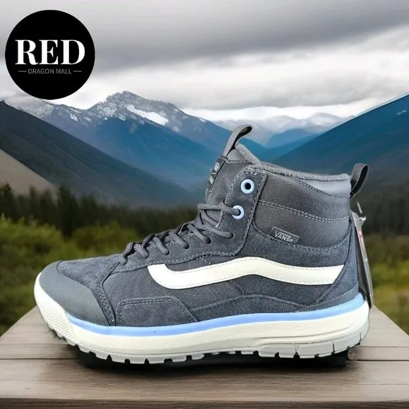 Vans UltraRange EXO Hi MTE-1 Asphalt Grey Blue Boots - Men's 8 Women's 9.5