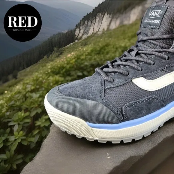 Vans UltraRange EXO Hi MTE-1 Asphalt Grey Blue Boots - Men's 8 Women's 9.5