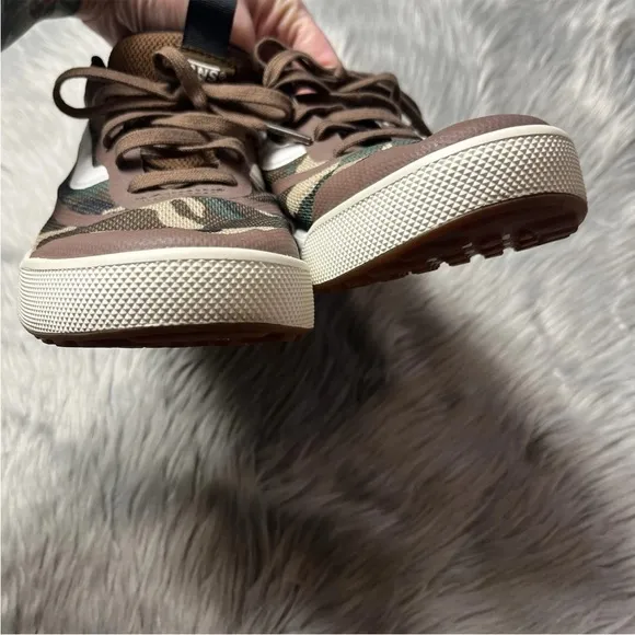 Vans Ultrarange Men’s Rapidweld Brown Green Camo Shoes Size 10