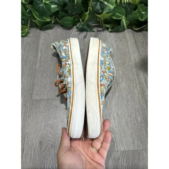 VANS x Disney Toy Story Authentic Sheriff Woody Denim Shoes MENS 8.5 ANDY RARE
