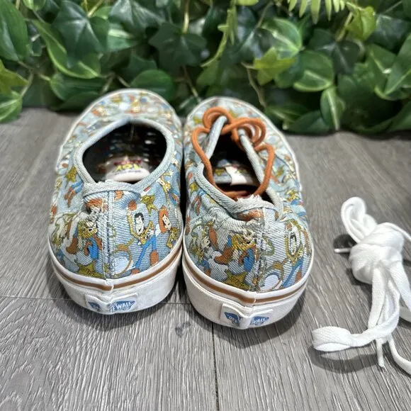 VANS x Disney Toy Story Authentic Sheriff Woody Denim Shoes MENS 8.5 ANDY RARE