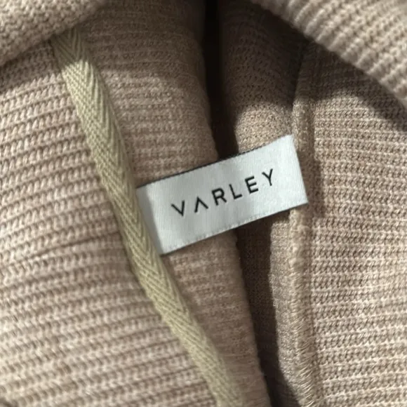 Varley Simon Women's Ribbed Side-Zip Sweater Size M