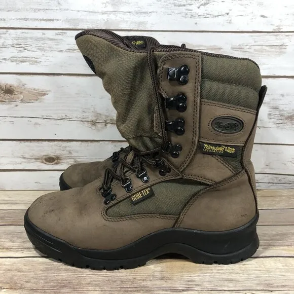 Vasque 7742 Gore-Tex Skywalk Hiking Boots Womens Size 7.5 Leather Outdoors Brown