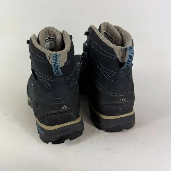 Vasque Coldspark UltraDry Bootie Women's 8.5 Black Lace Up Winter Hiking Boots