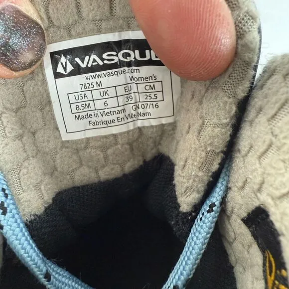 Vasque Coldspark UltraDry Bootie Women's 8.5 Black Lace Up Winter Hiking Boots