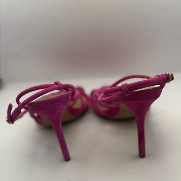 Veronica Beard Women’s Size 6 Aneesha Fuchsia Pink Suede Heels