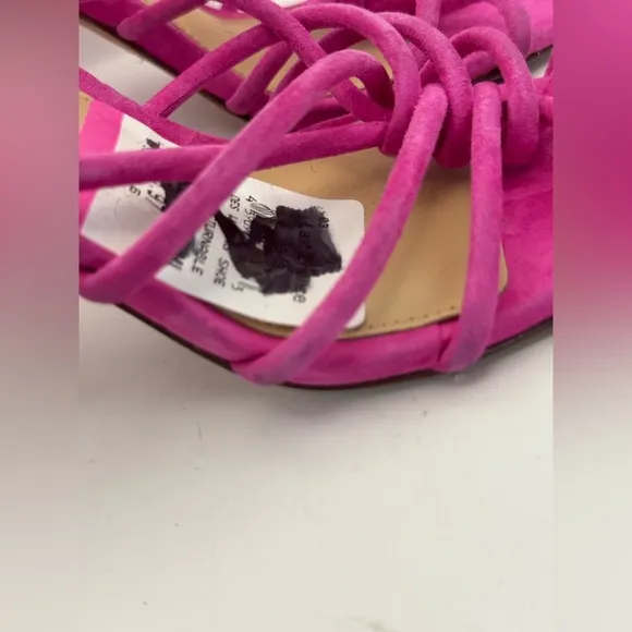 Veronica Beard Women’s Size 6 Aneesha Fuchsia Pink Suede Heels