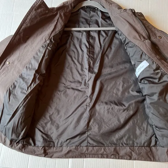 Versace Collection Sz 46 Men's Cotton Blend Jacket Brown Lined