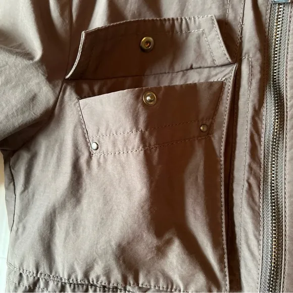 Versace Collection Sz 46 Men's Cotton Blend Jacket Brown Lined