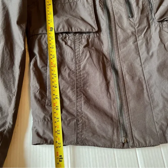 Versace Collection Sz 46 Men's Cotton Blend Jacket Brown Lined