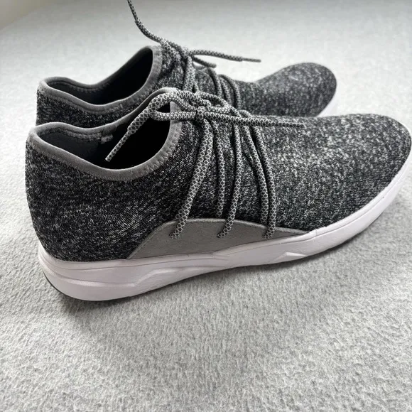 Vessi Cityscape Shoes Waterproof Knit Running Gray Men Sz 11 M