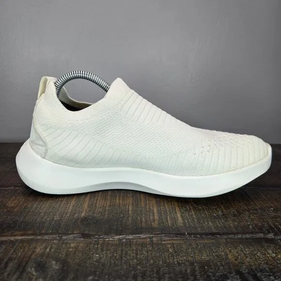 Vessi Everyday Move Slip On Womens Size 6 Waterproof Shoes Sneakers White