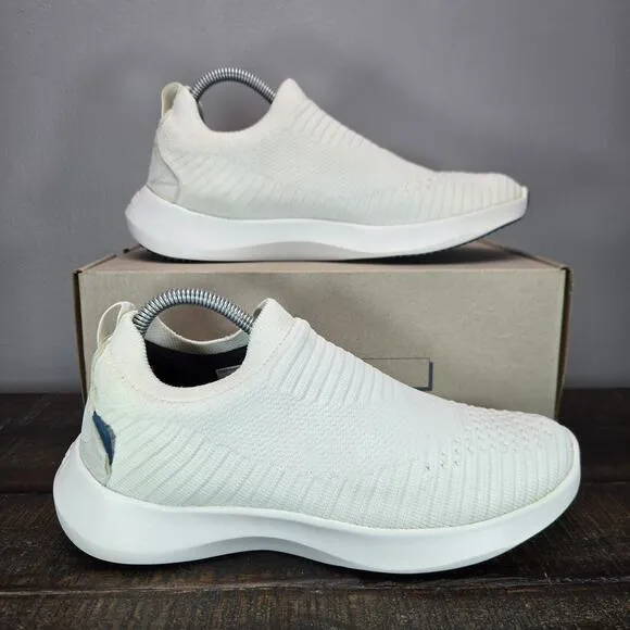 Vessi Everyday Move Slip On Womens Size 6 Waterproof Shoes Sneakers White