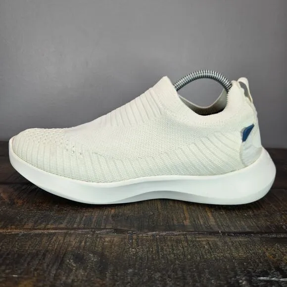 Vessi Everyday Move Slip On Womens Size 6 Waterproof Shoes Sneakers White