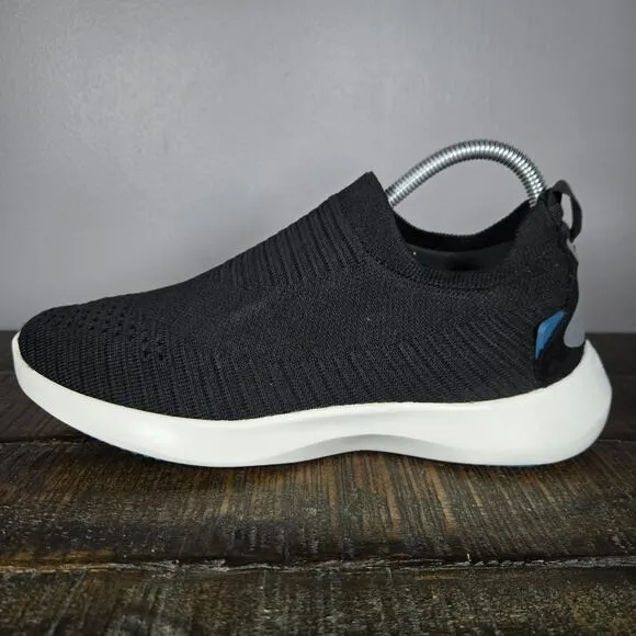 Vessi Everyday Move Slip On Womens Size 8 Waterproof Shoes Sneakers Black White