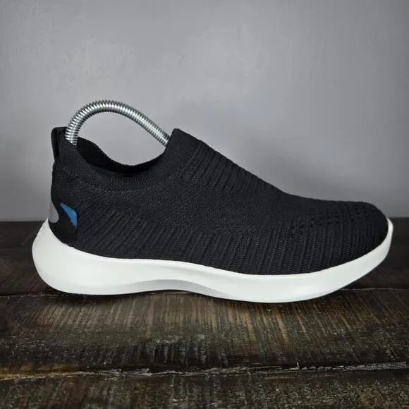 Vessi Everyday Move Slip On Womens Size 8 Waterproof Shoes Sneakers Black White