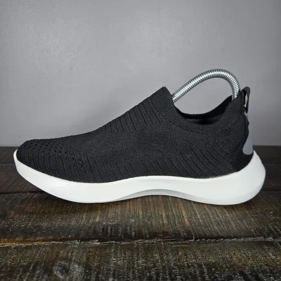 Vessi Everyday Move Slip On Womens Size 8 Waterproof Shoes Sneakers Black White