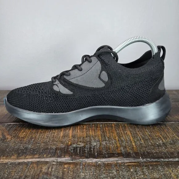 Vessi Everyday Move Womens Size 8 Waterproof Shoes Sneakers Breezy Black