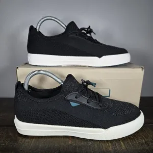 Vessi Weekend Sneaker Kids Size J4 Waterproof Shoes Sneakers Black White