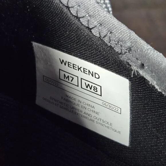 Vessi Weekend Sneaker Womens Size 8 Waterproof Shoes Sneakers Concrete Grey