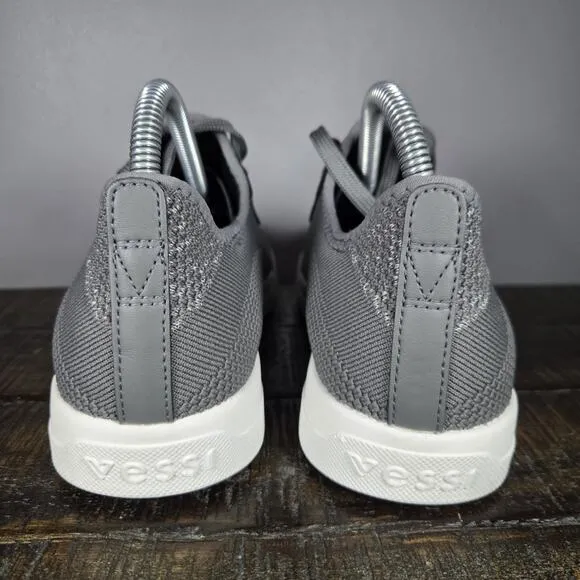 Vessi Weekend Sneaker Womens Size 8 Waterproof Shoes Sneakers Concrete Grey