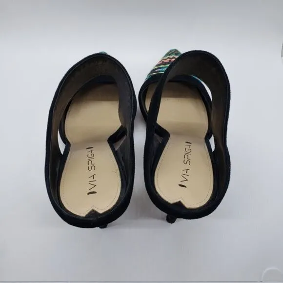 Via Spiga Dahlia 2 Pointed Toe Heels Size 7.5