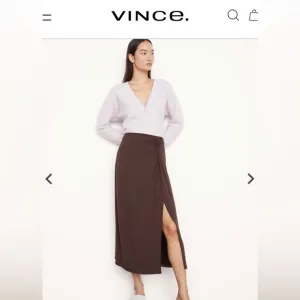 Vince Camuto Dark Green Midi Skirt