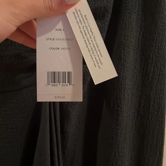 Vince Camuto Dark Green Midi Skirt