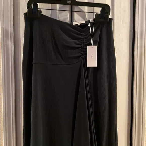 Vince Camuto Dark Green Midi Skirt