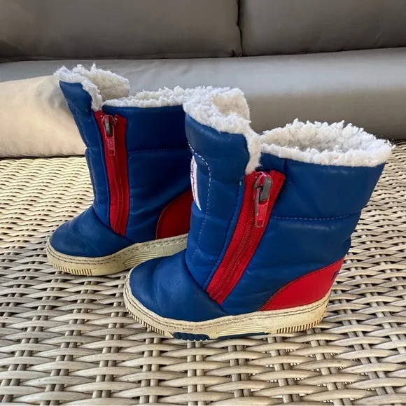 VINTAGE 1995 Fisher Price Classic Collection Kids Faux Fur Boots